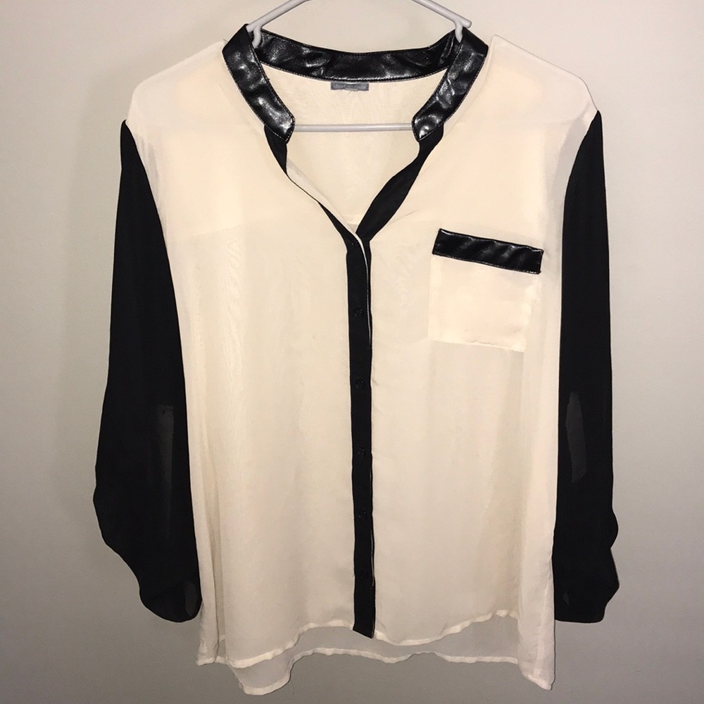Sheer blouse